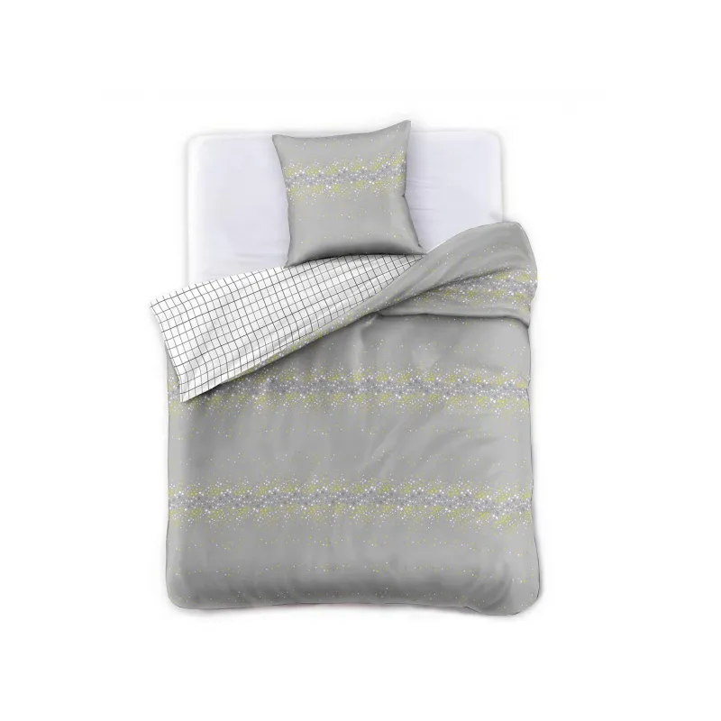DecoKing, Obojstranné obliečky Sparkle, 140/200+70/90cm, bavlnený satén DecoKing, Obojstranné obliečky Sparkle, 140/200+70/90cm, bavlnený satén