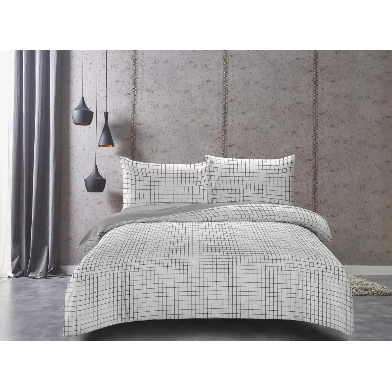 DecoKing, Obojstranné obliečky Sparkle, 140/200+70/90cm, bavlnený satén DecoKing, Obojstranné obliečky Sparkle, 140/200+70/90cm, bavlnený satén
