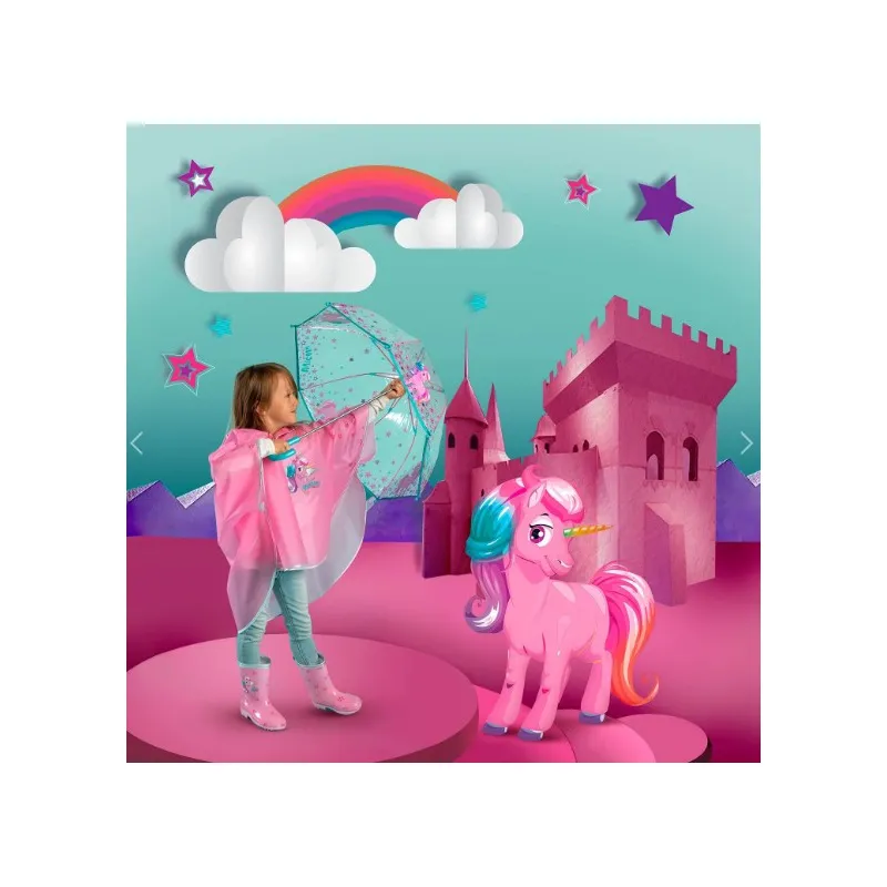 Detský reflexný batoh na kolieskach Perletti Unicorn, 14116