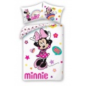 Oboustranné bavlněné povlečení MINNIE MOUSE, 140/200+70/90, MN1967BL