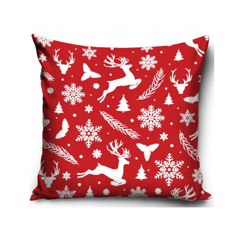 Vianočná obliečka na vankúšik Red Christmas, 40/40cm, PNL231238 Vianočná obliečka na vankúšik Red Christmas, 40/40cm, PNL231238