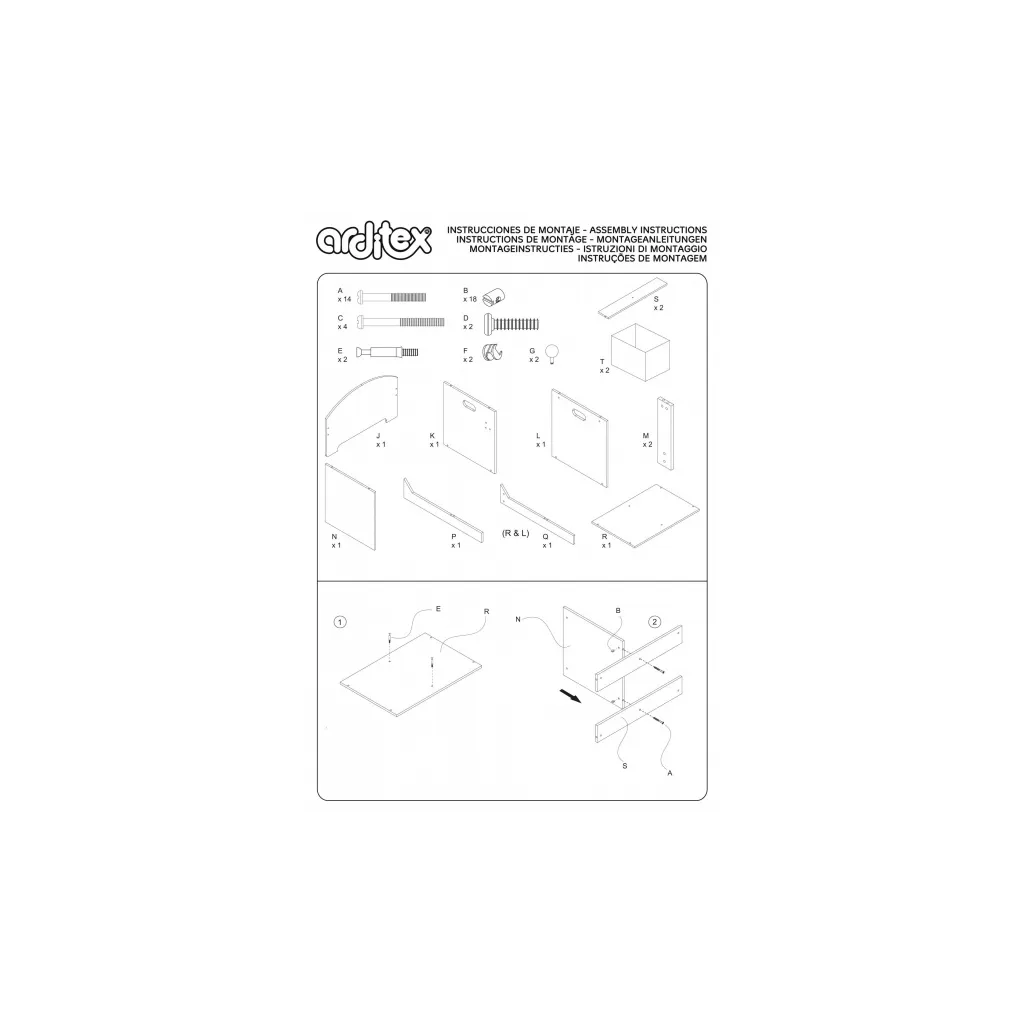 Detský drevený nábytok 3v1 MICKEY MOUSE (Lavička, Box na hračky, Stolík), WD14006