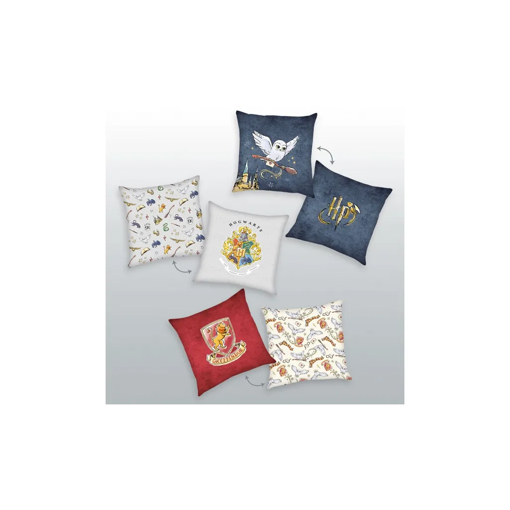 Oboustranný dekorační polštářek 40/40cm Harry Potter