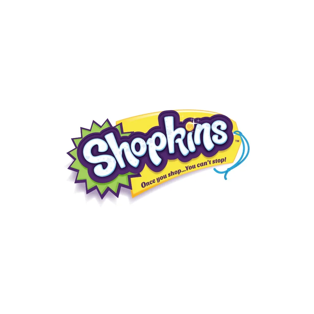 WALLTASTIC Velké samolepky na zeď SHOPKINS 86ks