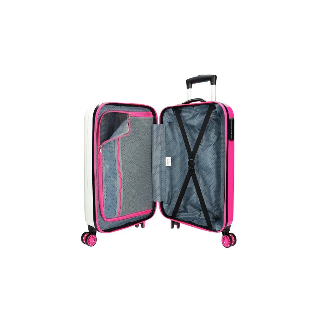 Detský cestovný kufor MINNIE MOUSE Joy, 55x38x20 cm, 34L – Štýlový a odolný kufor pre deti