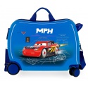 Detský cestovný kufor na kolieskach / odrážadlo DISNEY CARS Blue, 2089821