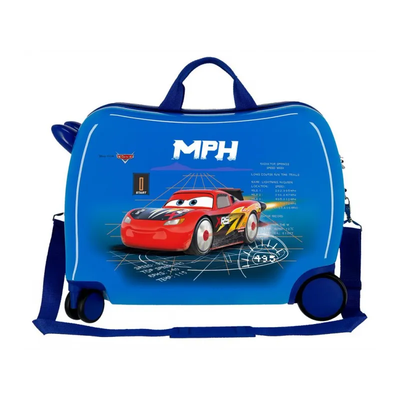 Detský cestovný kufor na kolieskach / odrážadlo DISNEY CARS Blue, 2089821 Detský cestovný kufor na kolieskach / odrážadlo DISNEY CARS Blue, 2089821
