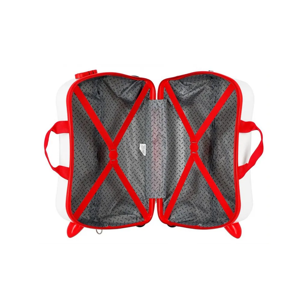 Detský kufor / odrážadlo DISNEY CARS Joy – Kufor na kolieskach pre deti