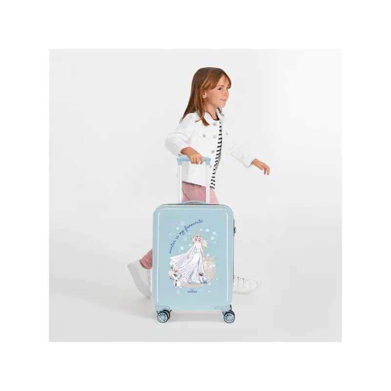 Luxusní dětský ABS cestovní kufr DISNEY FROZEN Winter, 55x38x20cm, 34L, 2311421 Luxusní dětský ABS cestovní kufr DISNEY FROZEN Winter, 55x38x20cm, 34L, 2311421