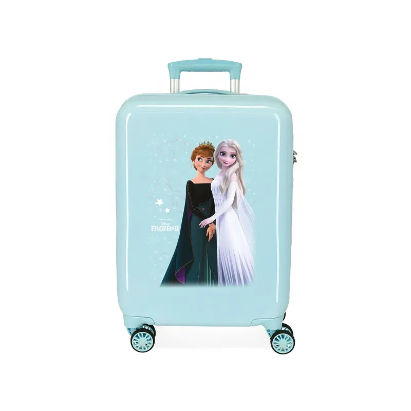 Luxusný detský ABS cestovný kufor DISNEY FROZEN Frosted, 55x38x20cm, 34L, 2431721