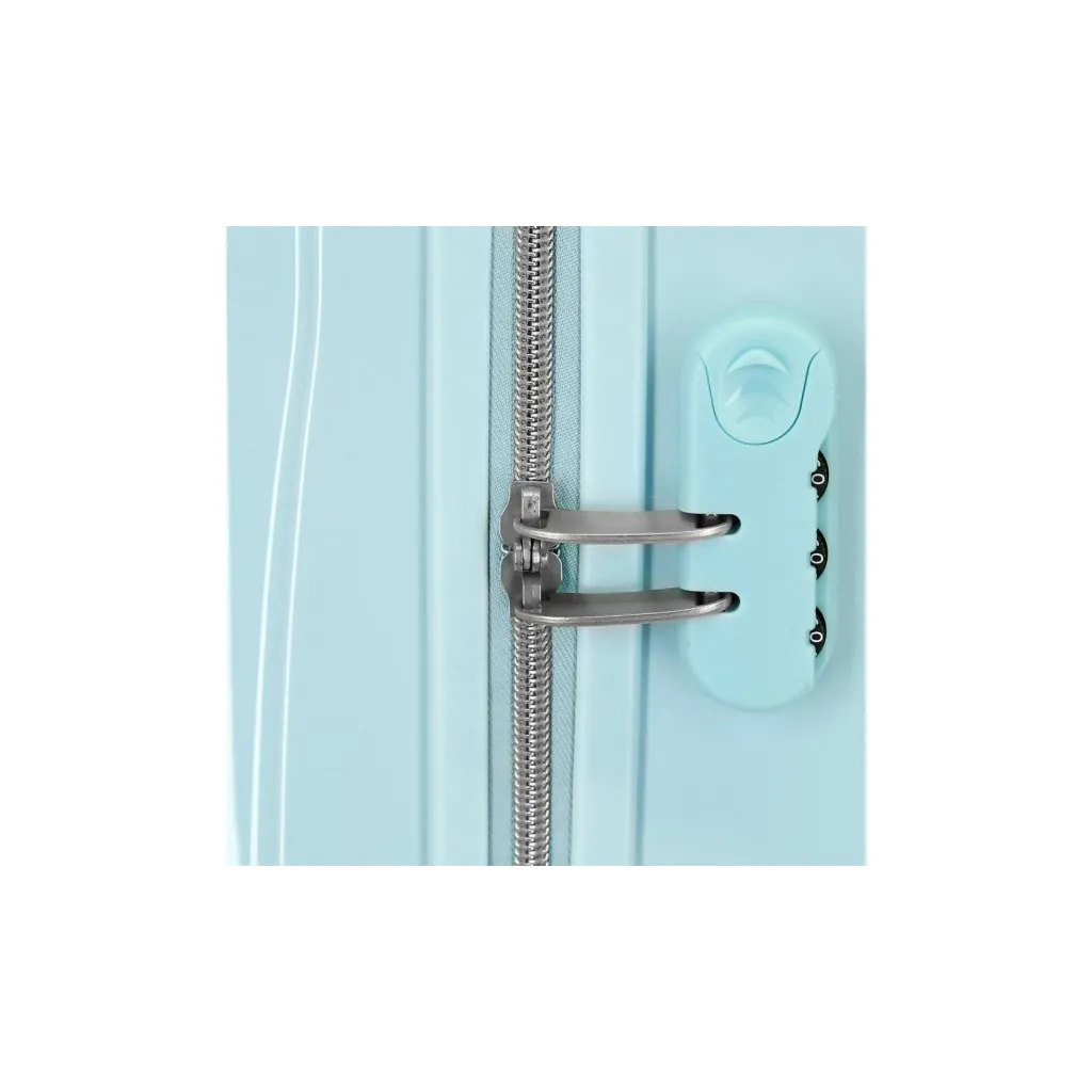 Luxusní dětský ABS cestovní kufr DISNEY FROZEN Frosted, 55x38x20cm, 34L, 2431721