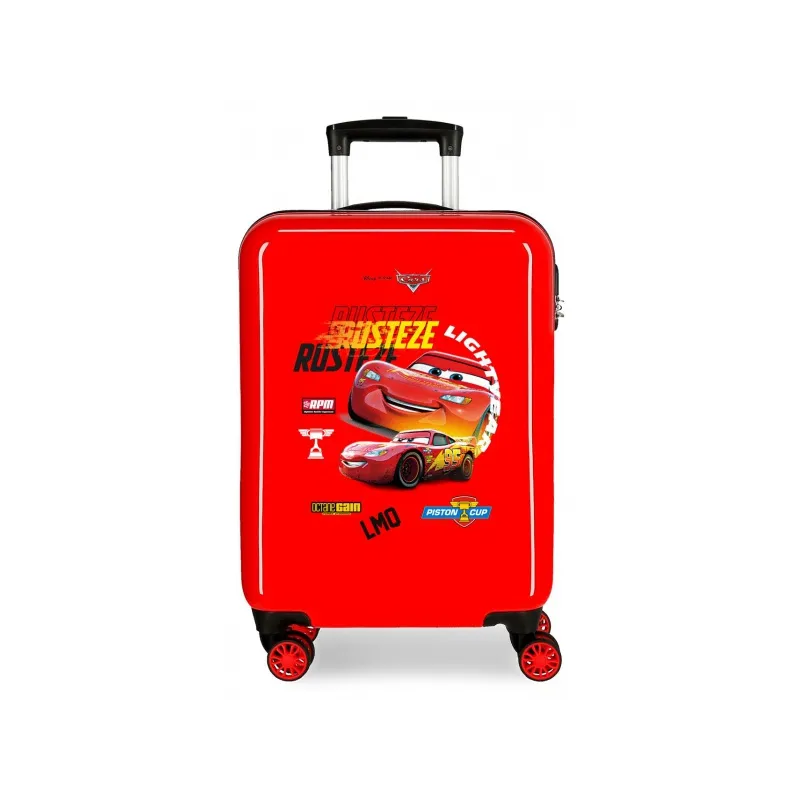 Luxusný ABS cestovný kufor DISNEY CARS Rusteeze Red, 55x38x20cm, 34L, 2391721 Luxusný ABS cestovný kufor DISNEY CARS Rusteeze Red, 55x38x20cm, 34L, 2391721