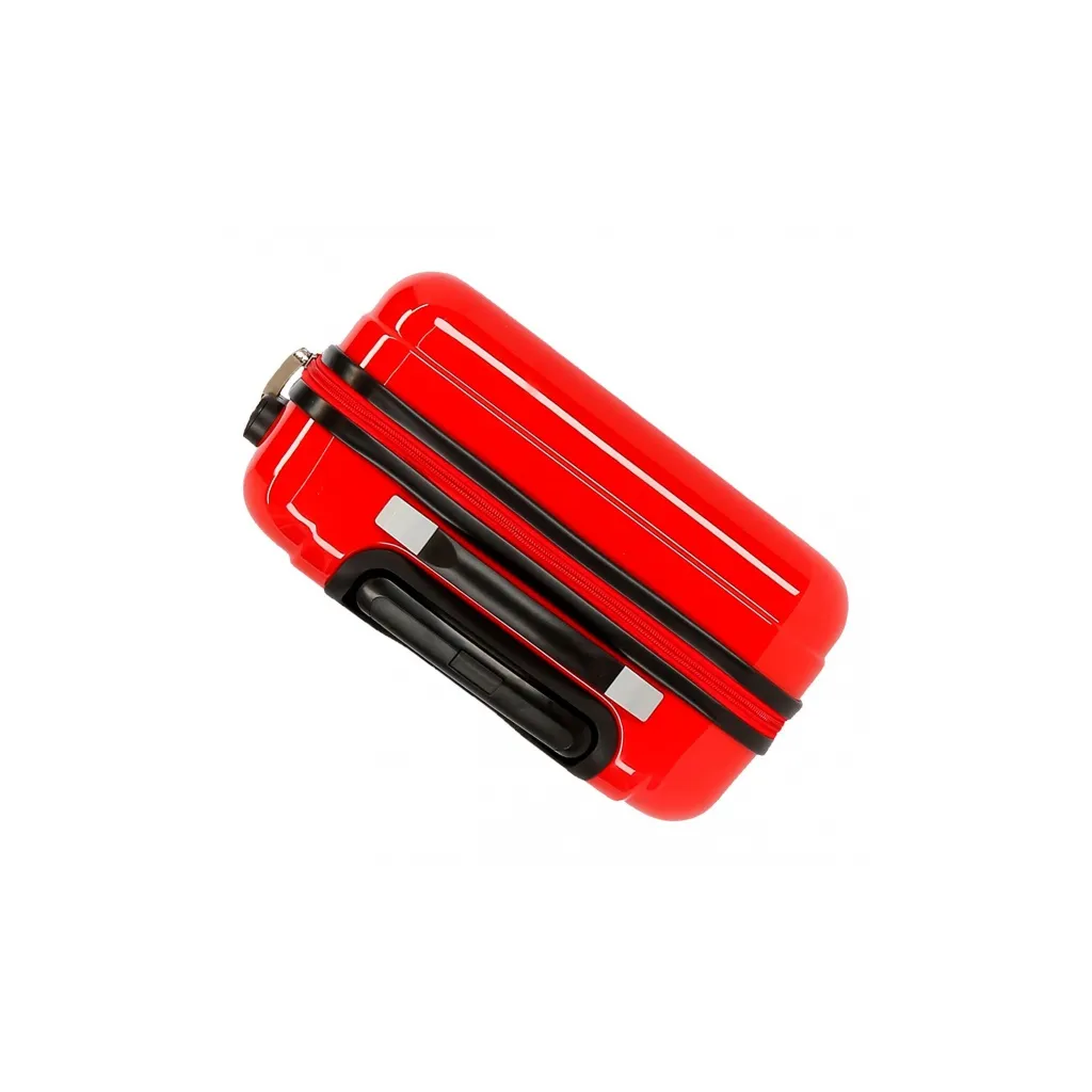 Luxusní ABS cestovní kufr DISNEY CARS Rusteeze Red, 55x38x20cm, 34L, 2391721