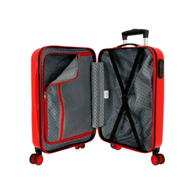 Luxusný ABS cestovný kufor DISNEY CARS Rusteeze Red, 55x38x20cm, 34L, 2391721 Luxusný ABS cestovný kufor DISNEY CARS Rusteeze Red, 55x38x20cm, 34L, 2391721