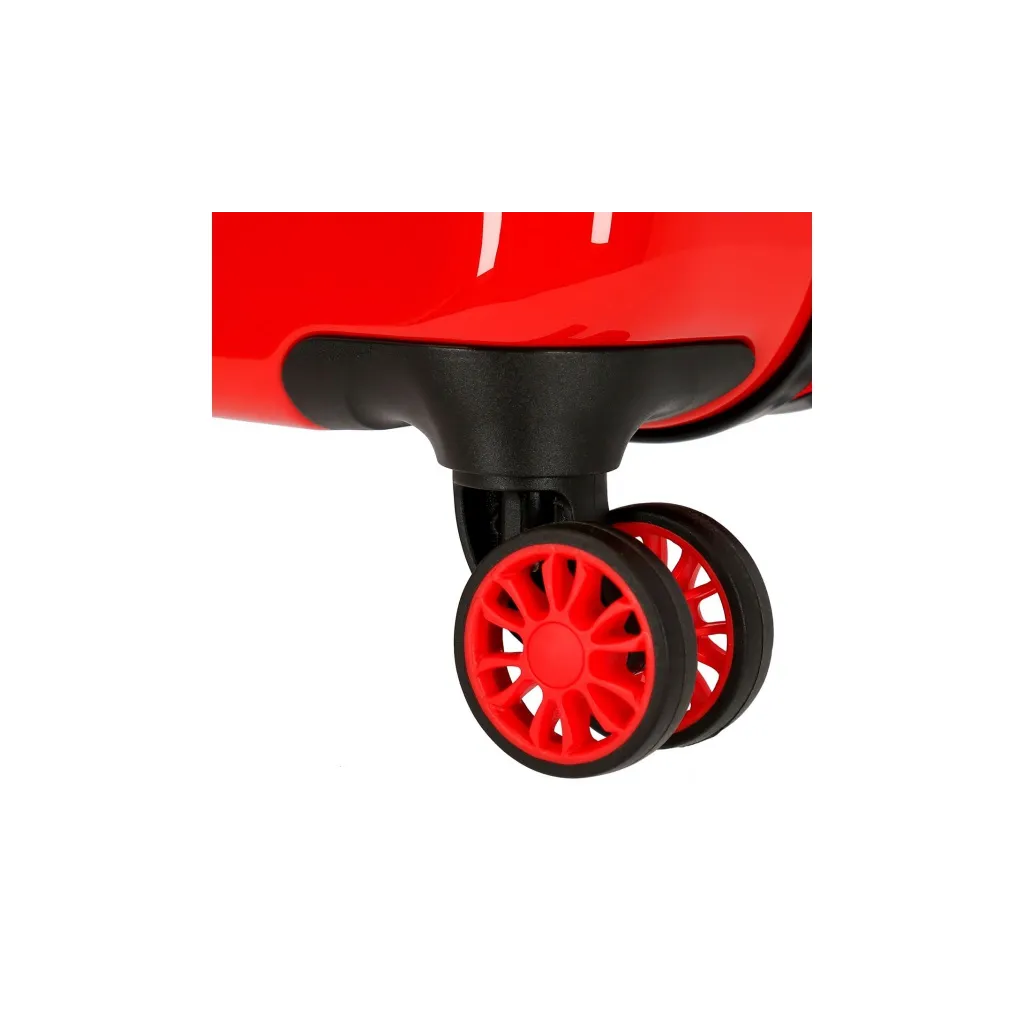 Luxusní ABS cestovní kufr DISNEY CARS Rusteeze Red, 55x38x20cm, 34L, 2391721