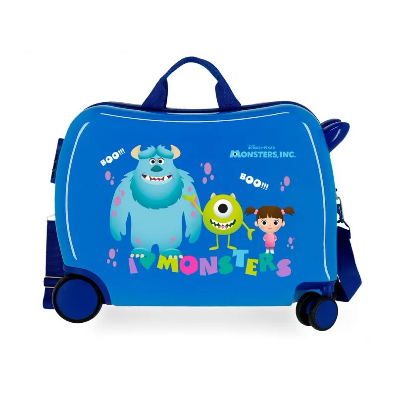Detský cestovný kufor na kolieskach / odrážadlo MONSTERS INC., 34L, 2459864 Detský cestovný kufor na kolieskach / odrážadlo MONSTERS INC., 34L, 2459864