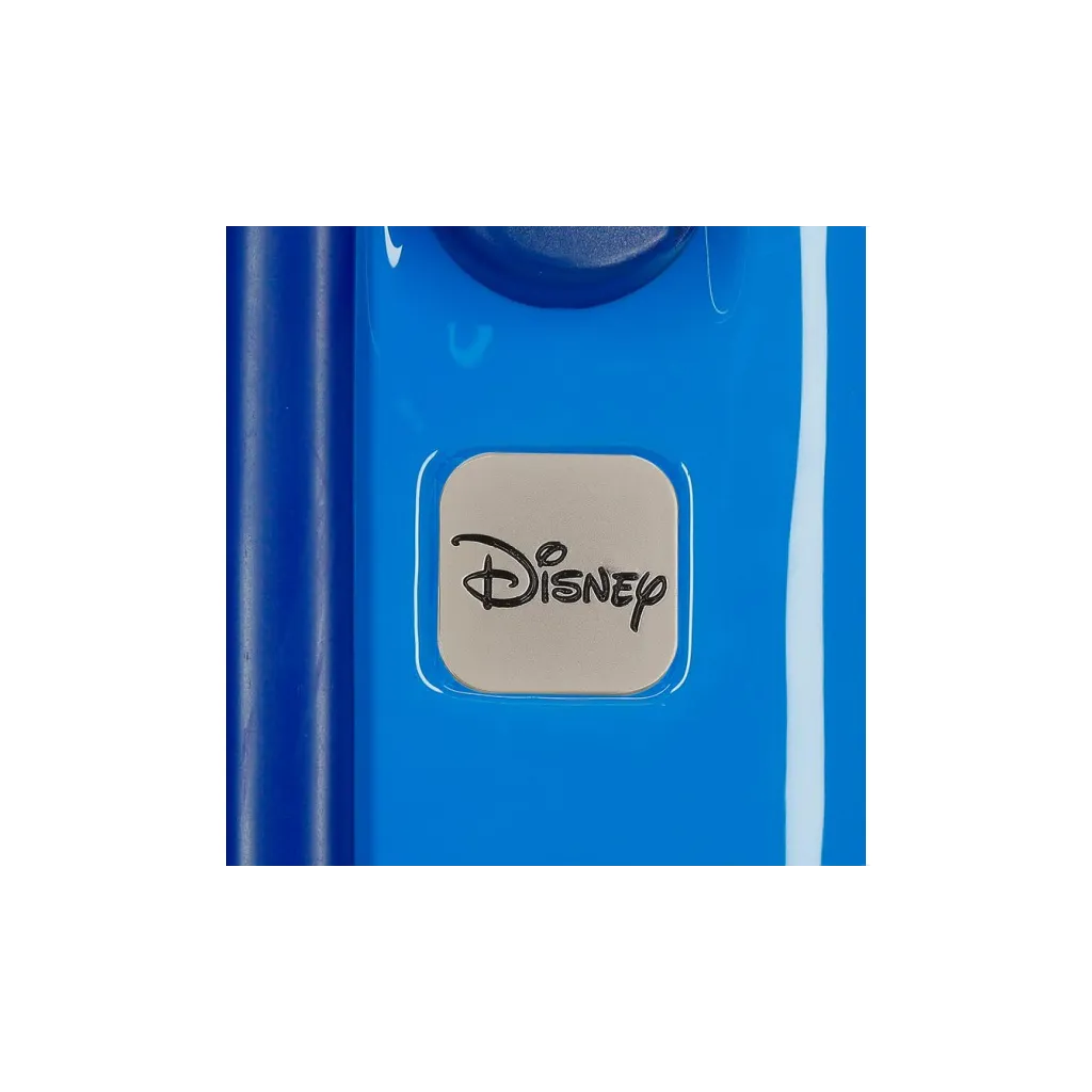 Detský cestovný kufor na kolieskach / odrážadlo MONSTERS INC., 34L, bezpečný a zábavný