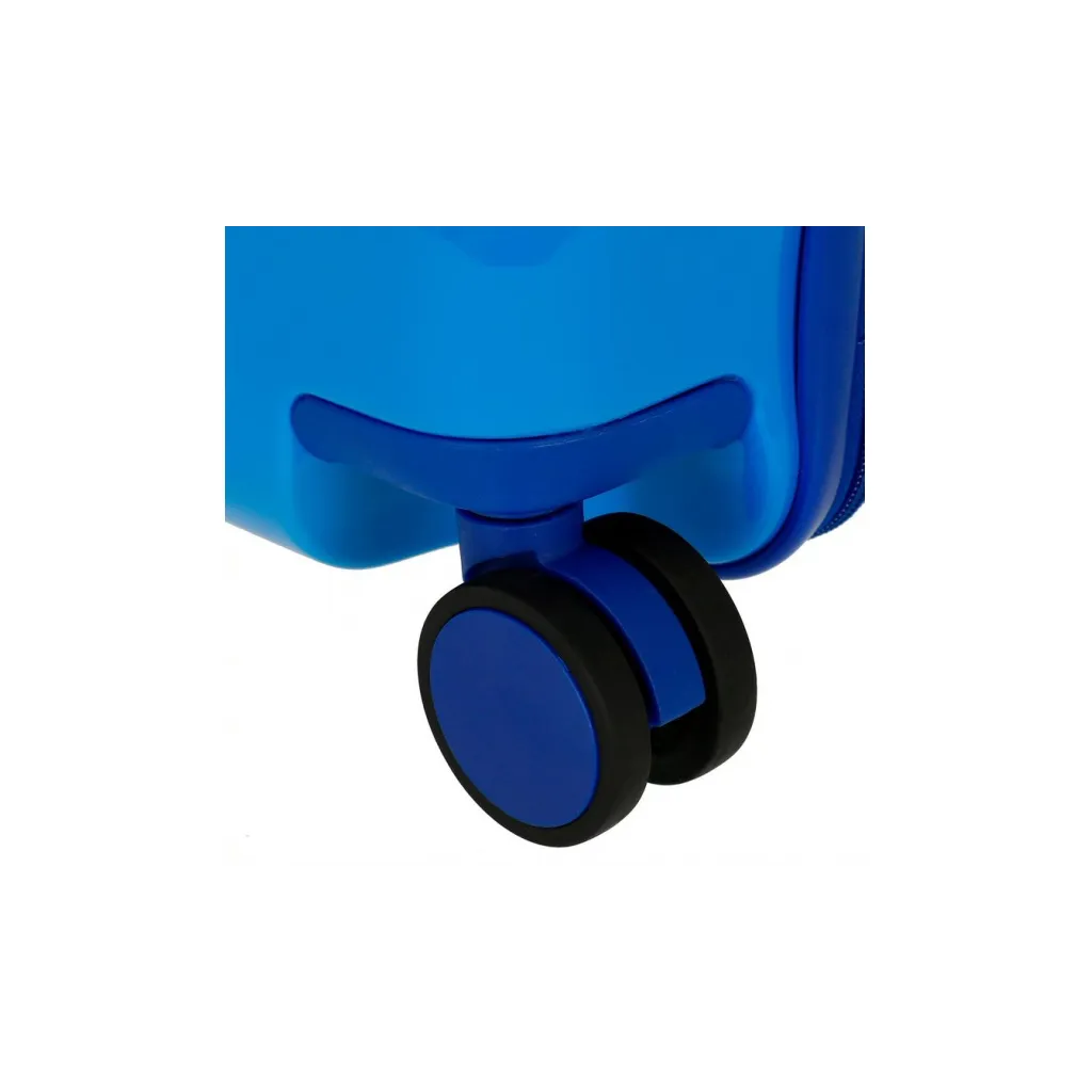 Detský cestovný kufor na kolieskach / odrážadlo MONSTERS INC., 34L, bezpečný a zábavný