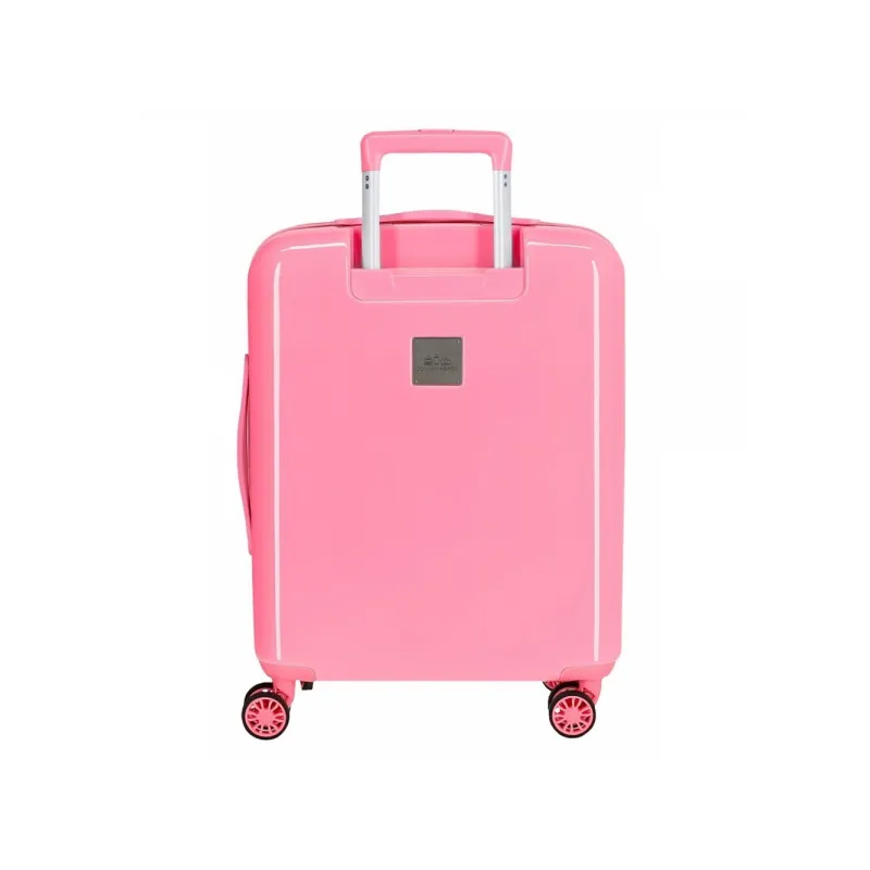 Luxusný detský ABS cestovný kufor MINNIE MOUSE Flores, 55x40x20cm, 38L, 3668764