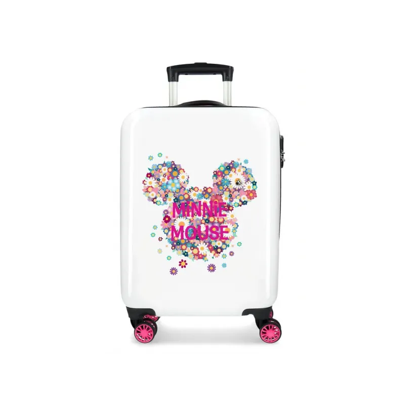 Luxusný detský ABS cestovný kufor MINNIE MOUSE Sunny Day, 55x38x20cm, 34L, 3051721 Luxusný detský ABS cestovný kufor MINNIE MOUSE Sunny Day, 55x38x20cm, 34L, 3051721