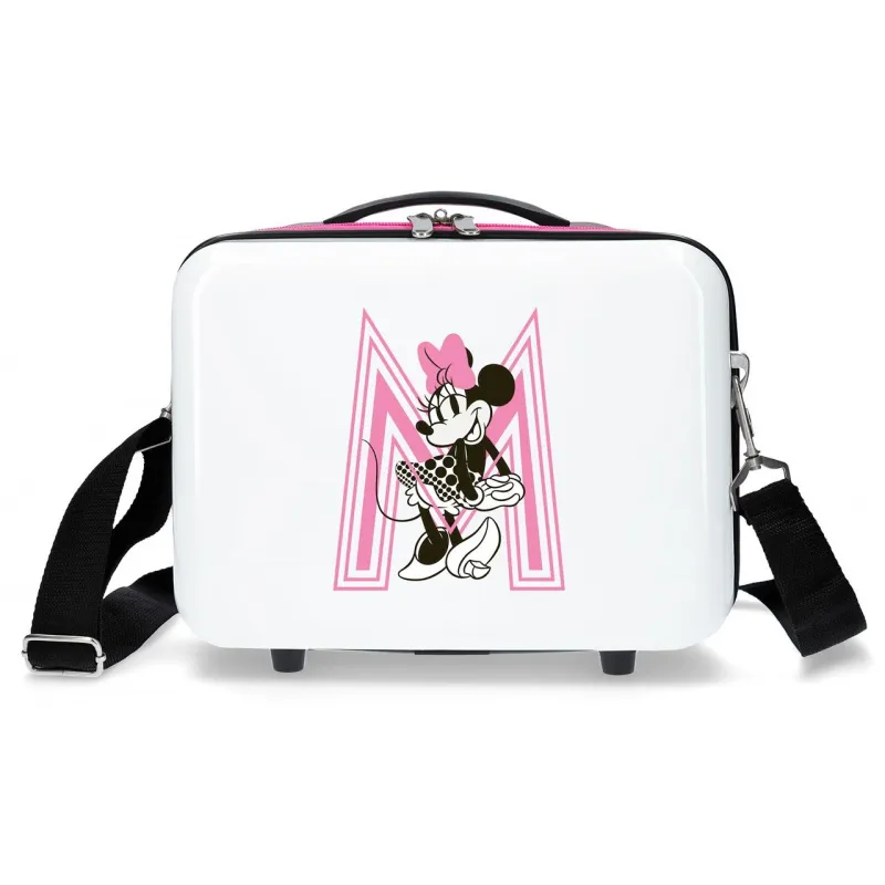 ABS Cestovný kozmetický kufrík MINNIE MOUSE Pink, 21x29x15cm, 9L, 3413922 ABS Cestovný kozmetický kufrík MINNIE MOUSE Pink, 21x29x15cm, 9L, 3413922