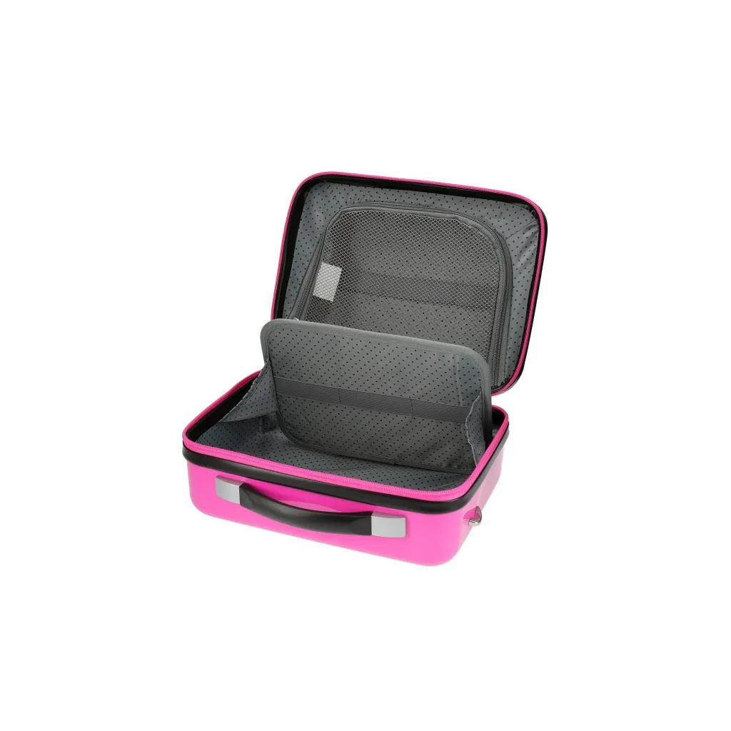 ABS Cestovní kosmetický kufřík MINNIE MOUSE Pink, 21x29x15cm, 9L, 3413922