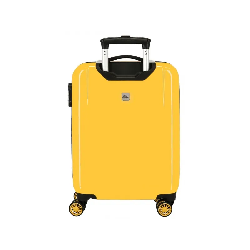 Luxusný ABS cestovný kufor SPONGEBOB Yellow, 55x38x20cm, 34L, 2771721