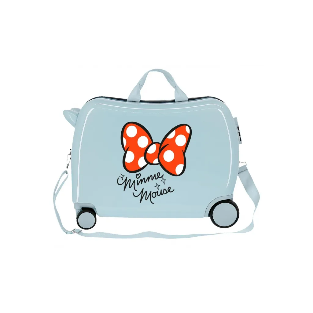 Dětský cestovní kufr na kolečkách / odrážedlo MINNIE MOUSE Good Vibes, 34L, 3399822