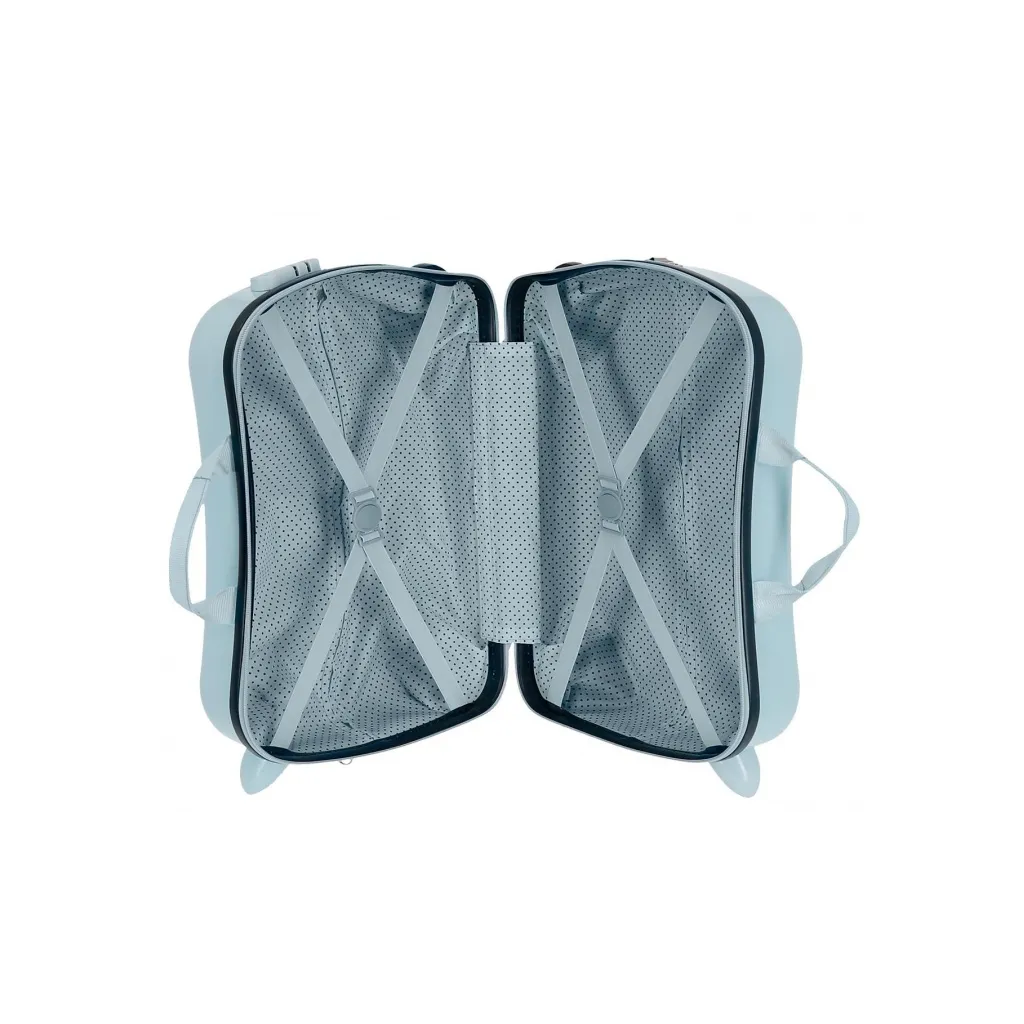 Detský cestovný kufor MINNIE MOUSE Good Vibes, 34L – Kufor a odrážadlo v jednom