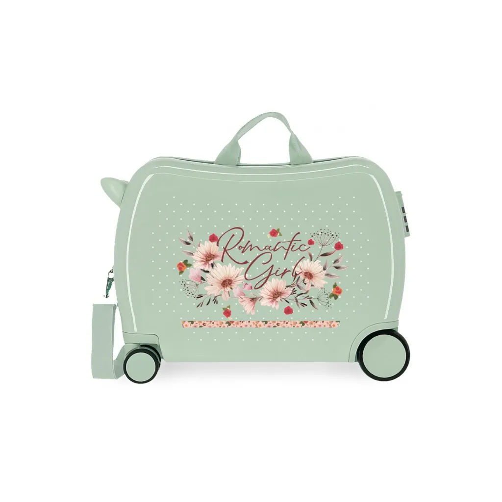 MOVOM Romantic Girl, Dětský cestovní kufr na kolečkách / odrážedlo, 34L, 2739821