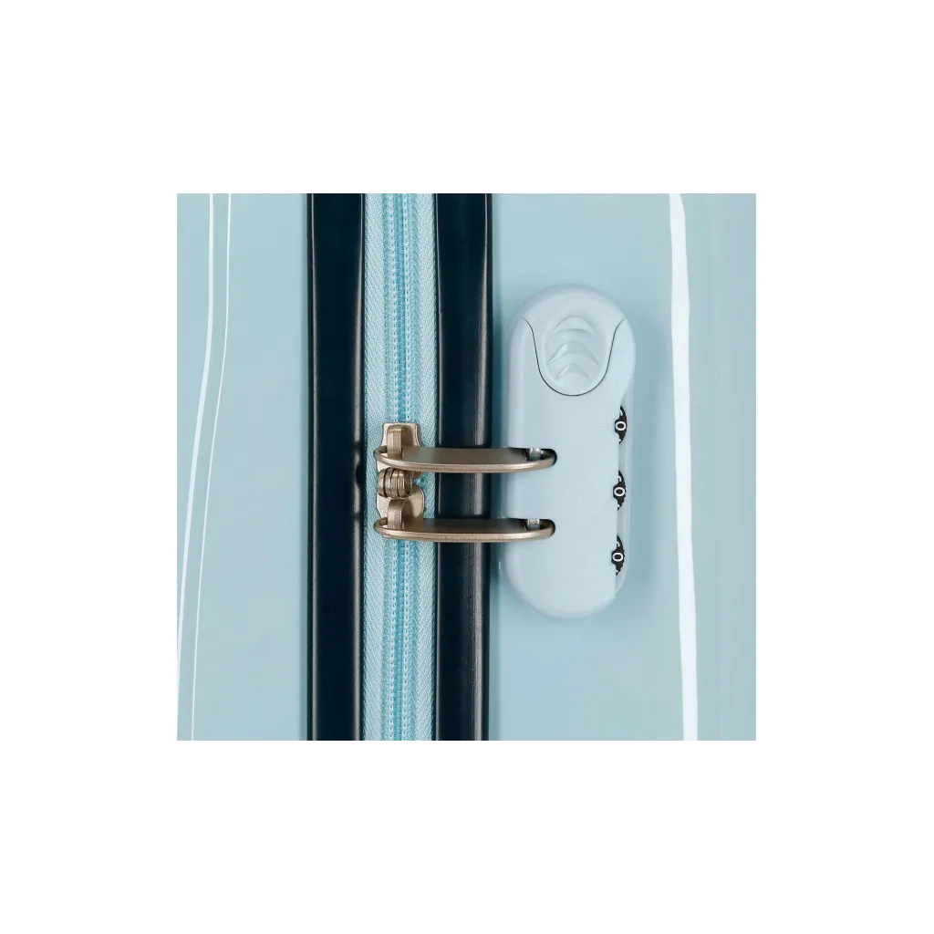 ABS cestovný kufor DISNEY FROZEN Own Your Destiny, 34L – detský kufor na cesty s motívom Frozen