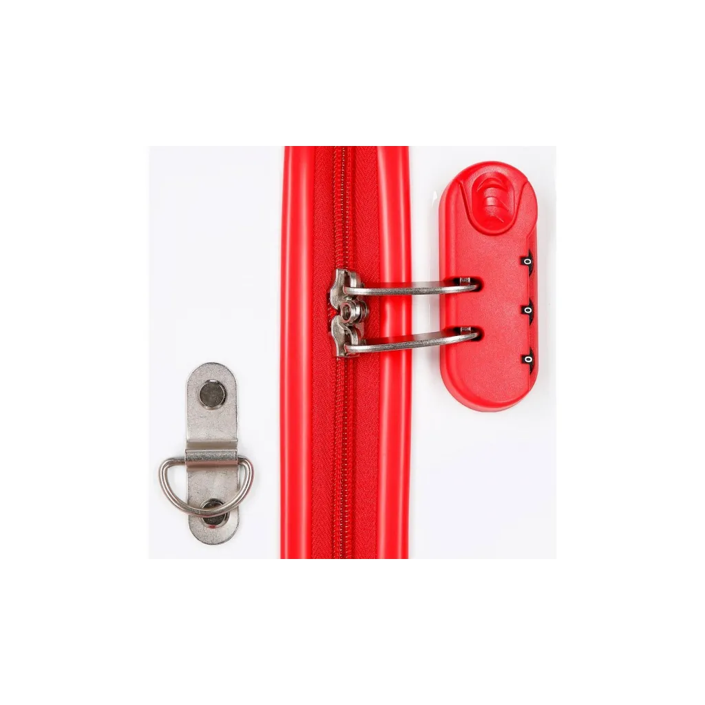 Detský cestovný kufor HAPPY TRAVEL Strašidielka, 34L – Kufor a odrážadlo v jednom