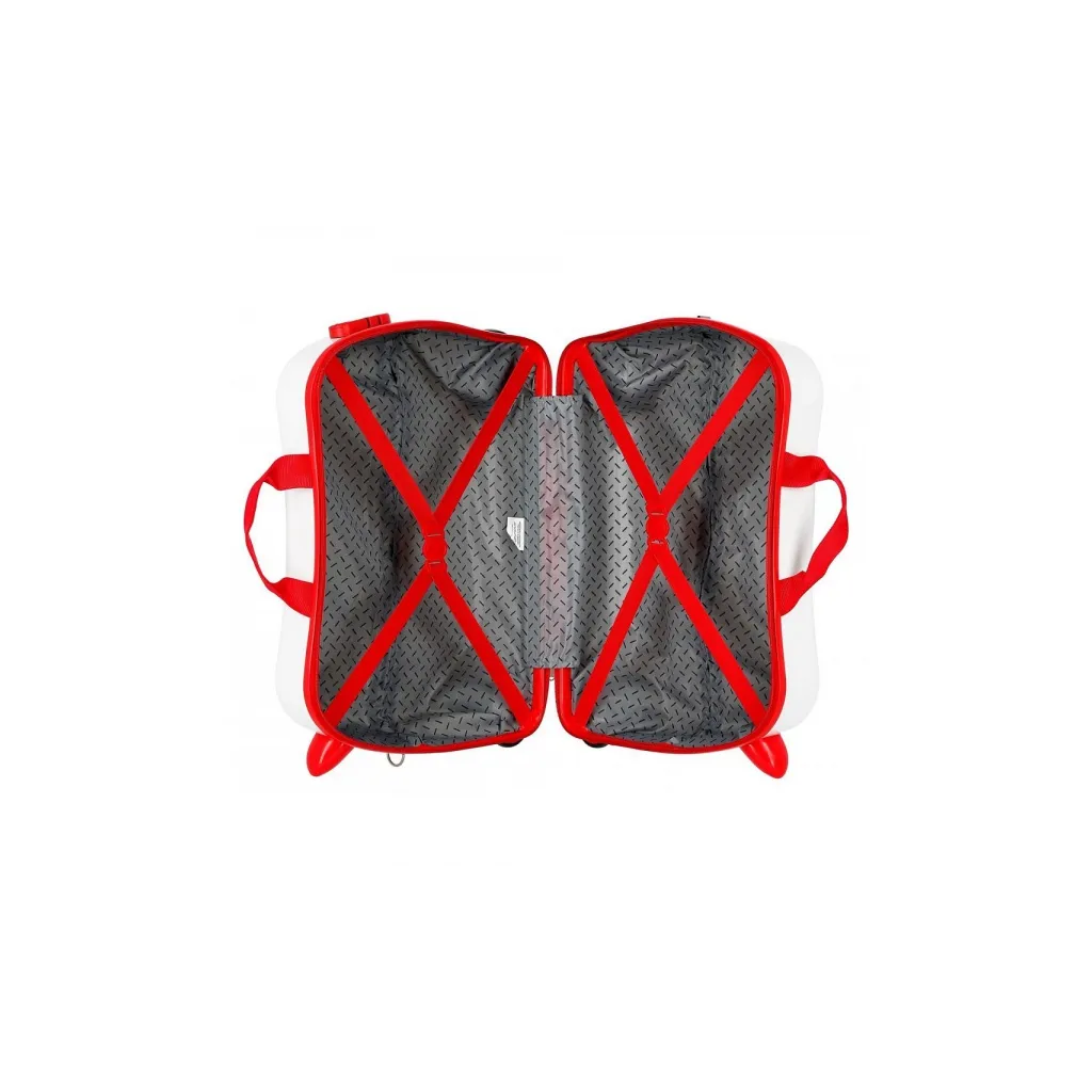 Dětský cestovní kufr na kolečkách / odrážedlo HAPPY TRAVEL Strašidýlka, 3729866