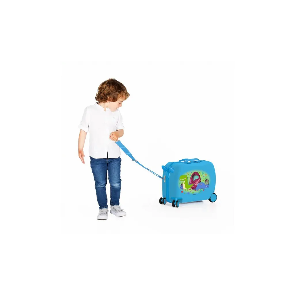 Dětský cestovní kufr na kolečkách / odrážedlo MOVOM Dinos, 34L, 3729867