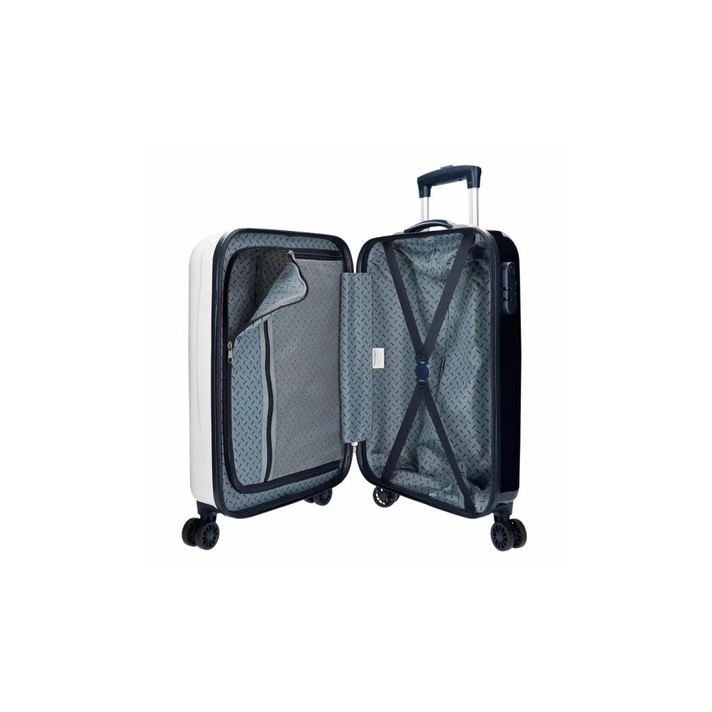 Luxusný detský ABS cestovný kufor MICKEY MOUSE, 34L – bezpečný a štýlový kufor