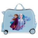 Detský cestovný kufor na kolieskach / odrážadlo DISNEY FROZEN Blue, 34L, 4019821