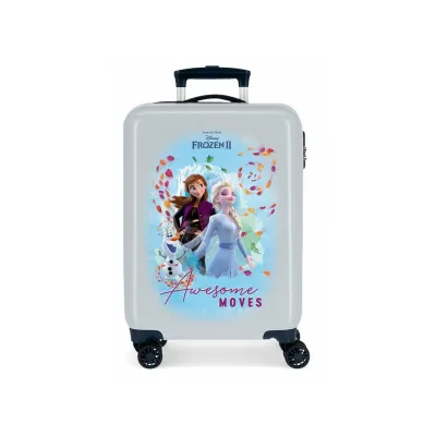 Luxusný detský ABS cestovný kufor DISNEY FROZEN Awesome, 55x38x20cm, 34L, 4051721