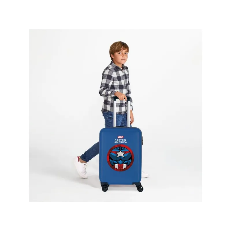 Luxusný ABS cestovný kufor AVENGERS Captain America, 55x38x20cm, 4241721, 34L