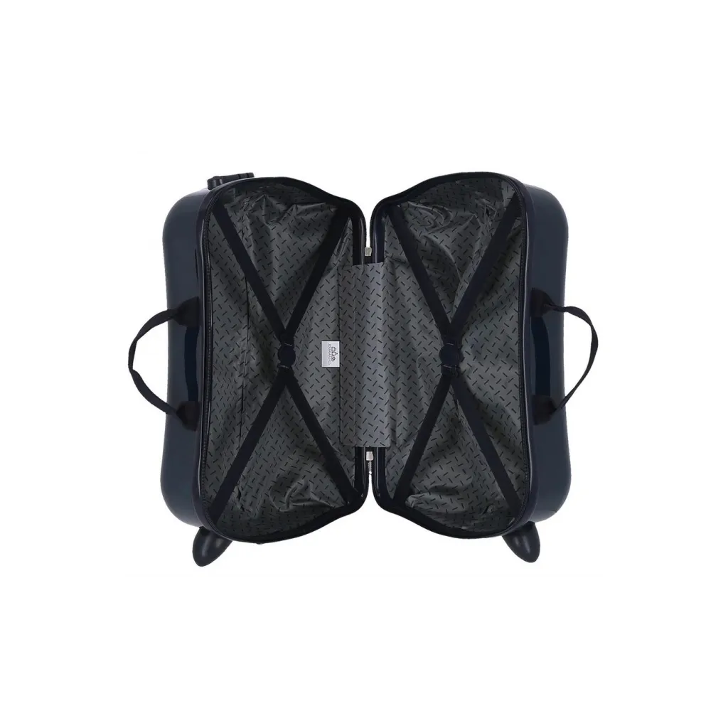 Detský cestovný kufor na kolieskach / odrážadlo SPIDERMAN Great Power, 34L