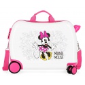 Dětský cestovní kufr na kolečkách / odrážedlo MINNIE MOUSE, 34L, 4689864