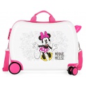 Detský cestovný kufor na kolieskach / odrážadlo MINNIE MOUSE, 34L, 4689864