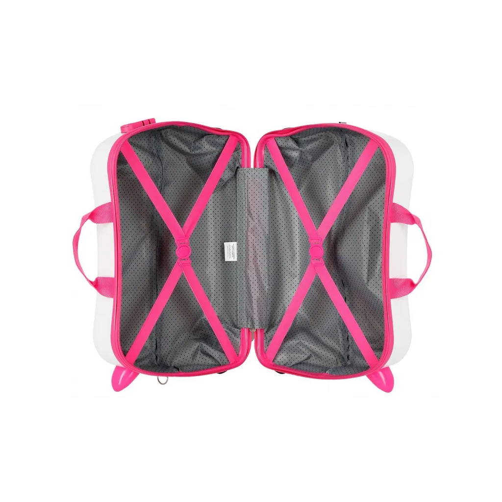 Detský cestovný kufor MINNIE MOUSE, 34L – Kufor a odrážadlo v jednom