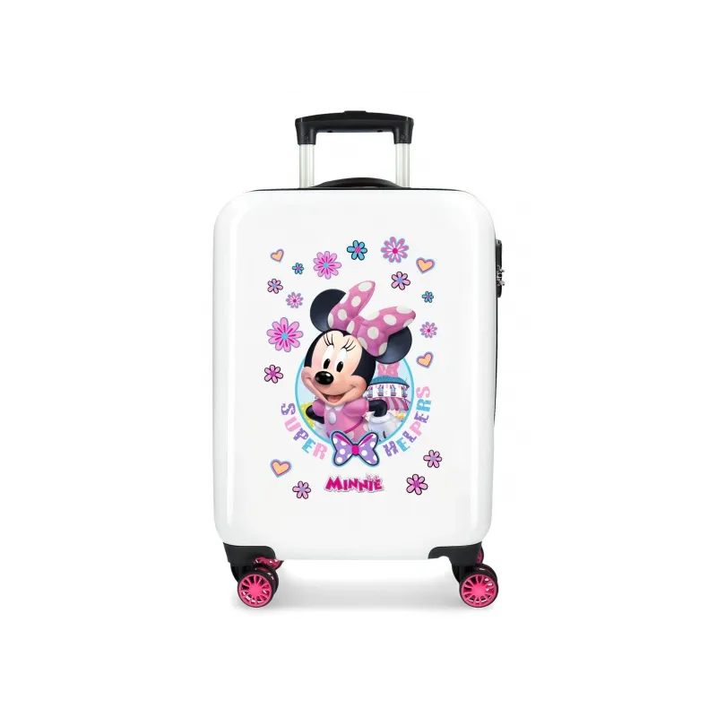 Luxusní dětský ABS cestovní kufr MINNIE MOUSE Helpers, 55x38x20cm, 34L, 4571163 Luxusní dětský ABS cestovní kufr MINNIE MOUSE Helpers, 55x38x20cm, 34L, 4571163