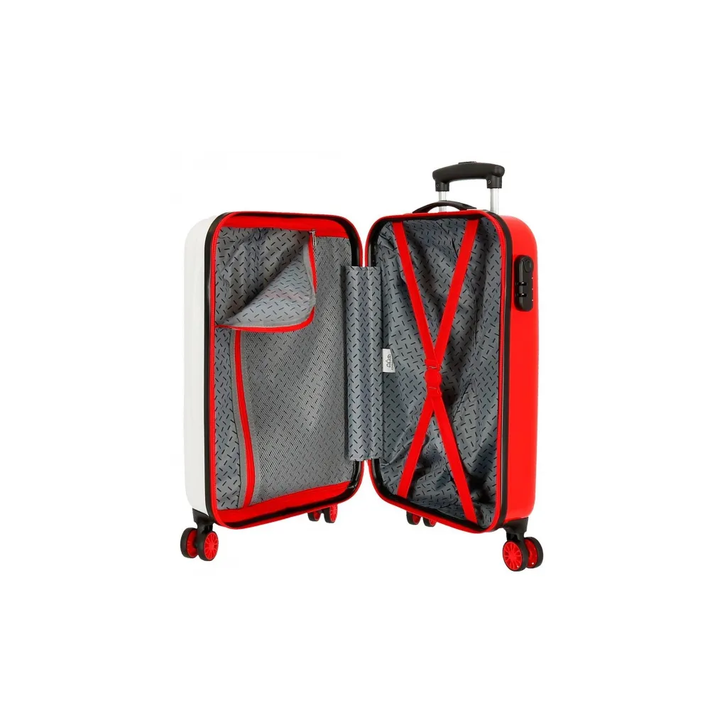 Luxusní dětský ABS cestovní kufr MINNIE MOUSE Dots, 55x38x20cm, 34L, 4681765