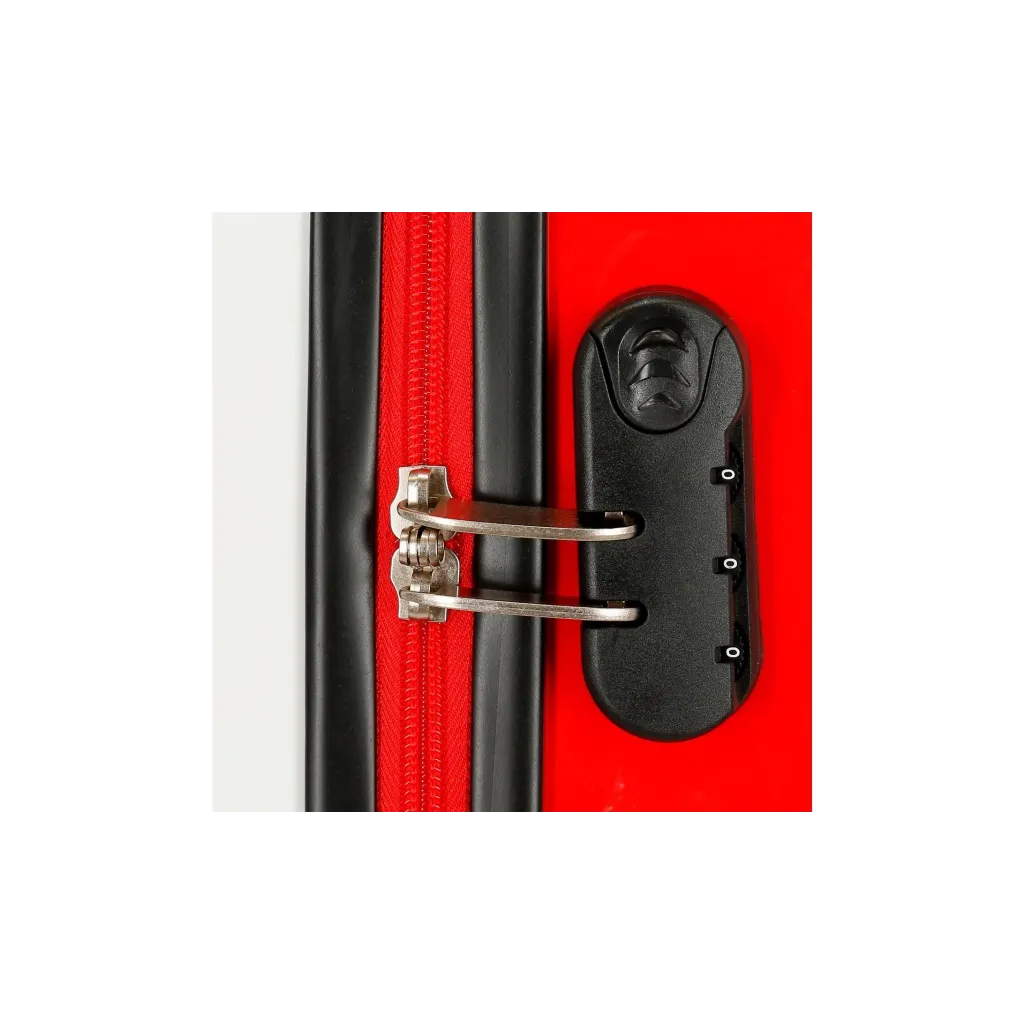 Luxusní dětský ABS cestovní kufr MINNIE MOUSE Dots, 55x38x20cm, 34L, 4681765