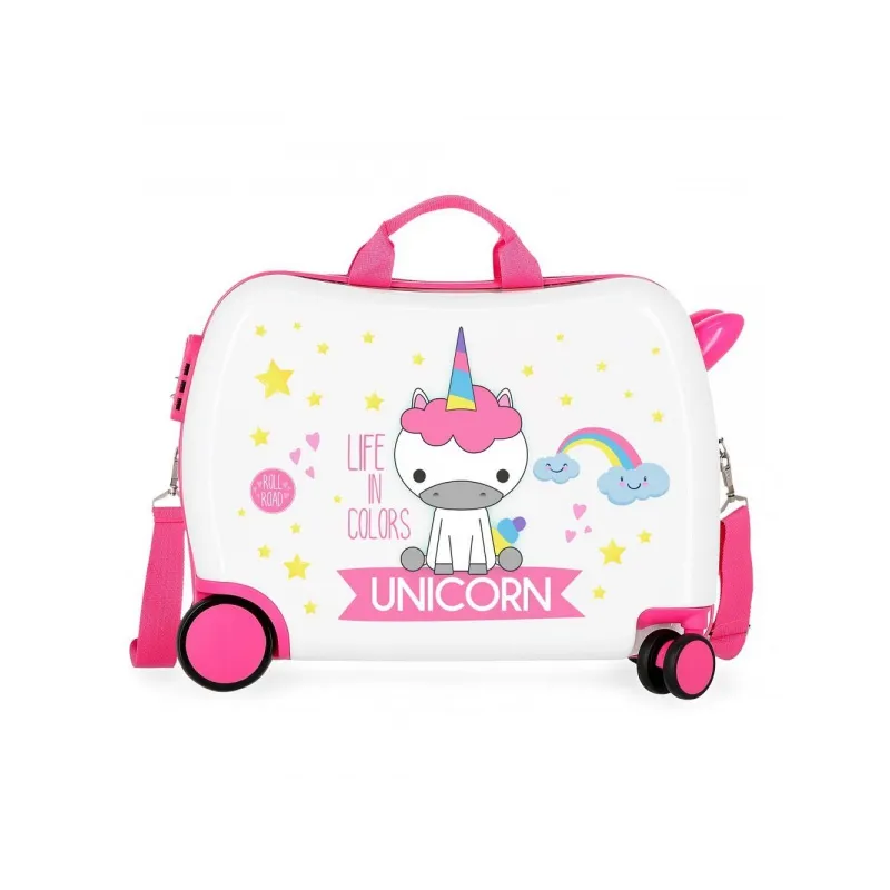 Detský cestovný kufor na kolieskach / odrážadlo LITTLE ME UNICORN, 34L, 4749864 Detský cestovný kufor na kolieskach / odrážadlo LITTLE ME UNICORN, 34L, 4749864