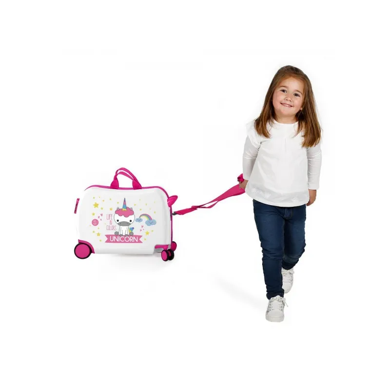 Detský cestovný kufor na kolieskach / odrážadlo LITTLE ME UNICORN, 34L, 4749864 Detský cestovný kufor na kolieskach / odrážadlo LITTLE ME UNICORN, 34L, 4749864