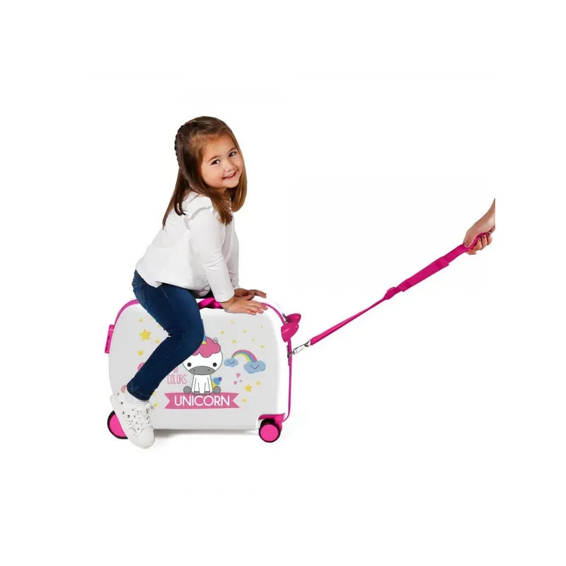 Detský cestovný kufor na kolieskach / odrážadlo LITTLE ME UNICORN, 34L, 4749864 Detský cestovný kufor na kolieskach / odrážadlo LITTLE ME UNICORN, 34L, 4749864