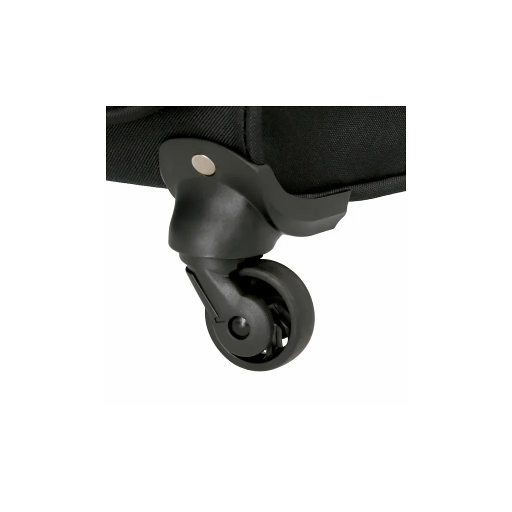 Textilní cestovní kufr ROLL ROAD ROYCE Black/Černý, 66x43x26cm, 64L, 5019221 (medium)