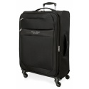 Textilný cestovný kufor ROLL ROAD ROYCE Black / Čierny, 66x43x26cm, 64L, 5019221 (medium)